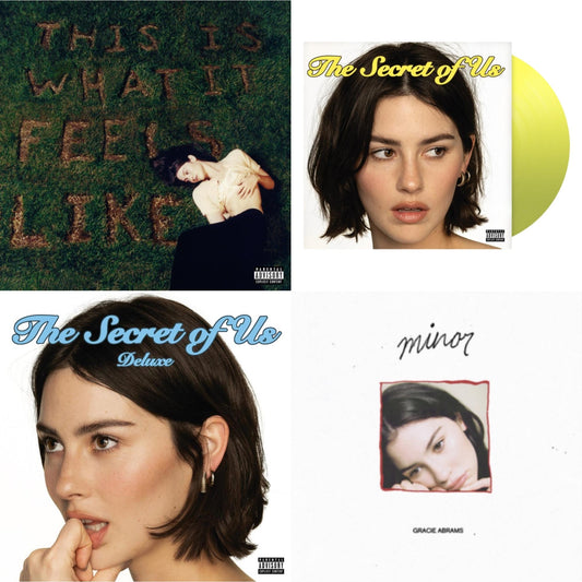 This Is What It Feels Like (X) & Secret Of Us (X) (Yellow LP Vinyl) & Secret Of Us (Deluxe/Transparent Moonlight Vinyl/2LP) & Minor (5 Year Anniversary) (Red LP Vinyl/Ep)