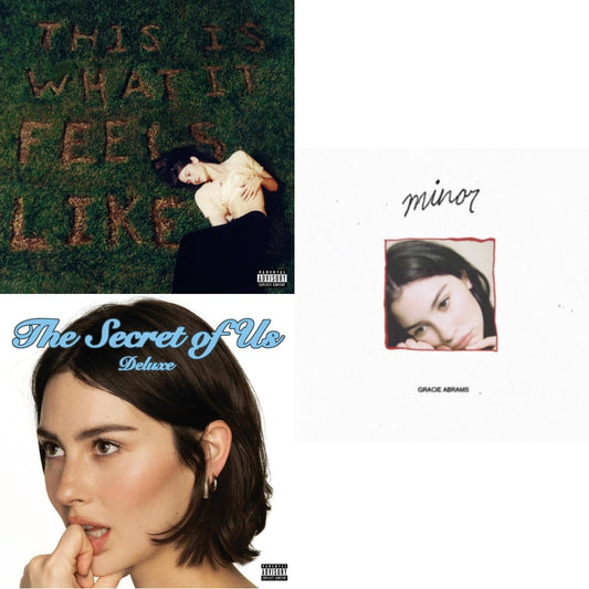 This Is What It Feels Like (X) & Secret Of Us (Deluxe/Transparent Moonlight Vinyl/2LP) & Minor (5 Year Anniversary) (Red LP Vinyl/Ep)