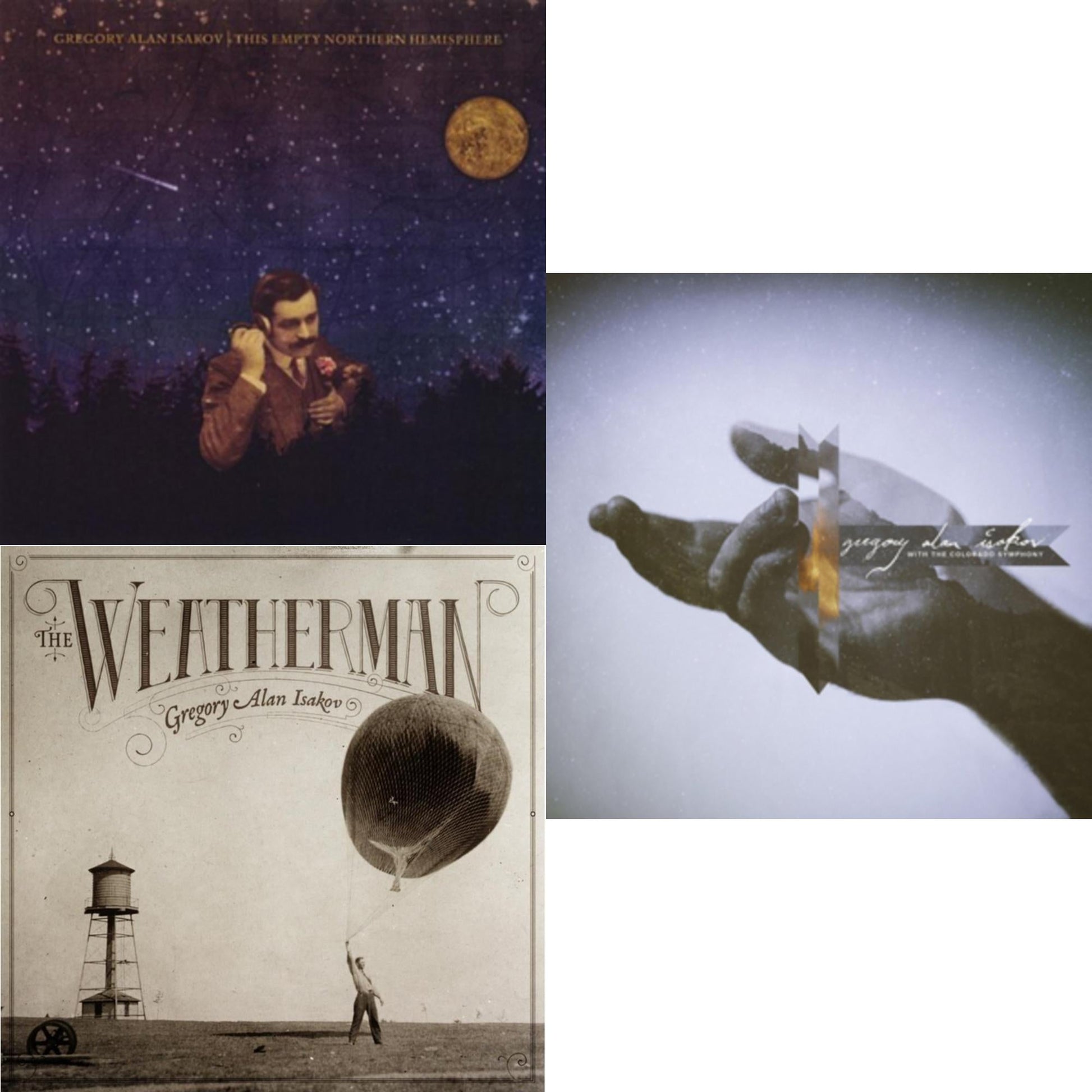 This is a 3 LP Vinyl SKU bundle.
1.This LP Vinyl is brand new.Format: LP VinylMusic Style: PunkThis item's title is: With The Colorado SymphonyArtist: Gregory Alan IsakovLabel: SUITCASE TOWN MUSICBarcode: 190394407582Release Date: 7/22/2016
2.This LP Vinyl is brand new.