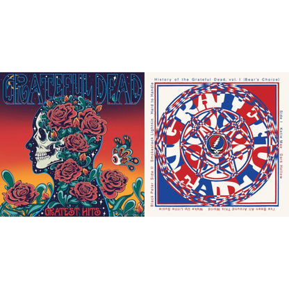 Gratest Hits (Light Blue LP Vinyl) & History Of The Grateful Dead Vol. 1