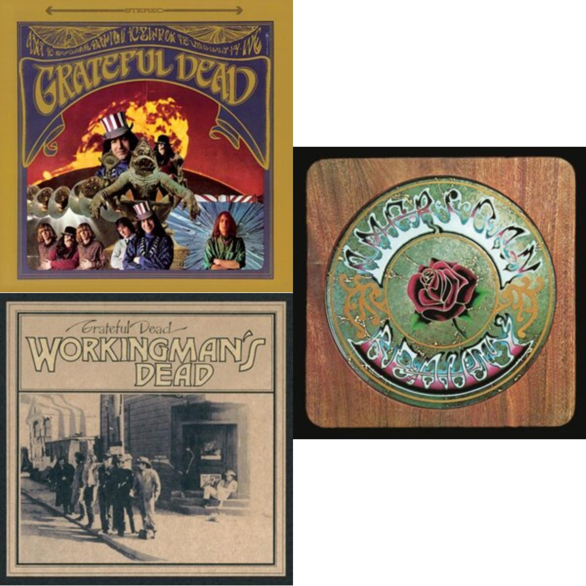 This is a 3 LP Vinyl SKU bundle.
1.This LP Vinyl is brand new.Format: LP VinylThis item's title is: Grateful DeadArtist: Grateful DeadLabel: GRATEFUL DEAD PRODUCTIONBarcode: 603497846627Release Date: 10/30/2020
2.This LP Vinyl is brand new.