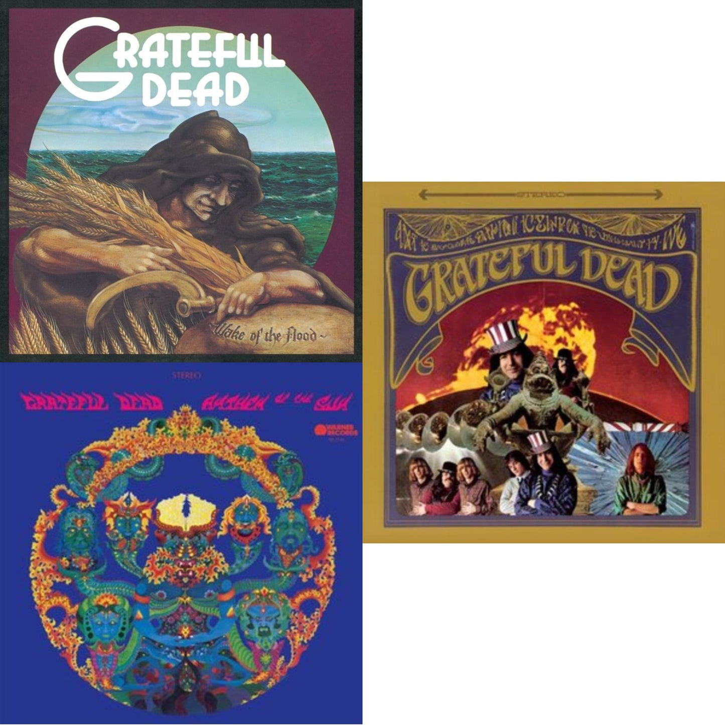 Wake Of The Flood (50Th Anniversary Remaster) (Picture Disc) & Anthem Of The Sun (1971 Remix) & Grateful Dead