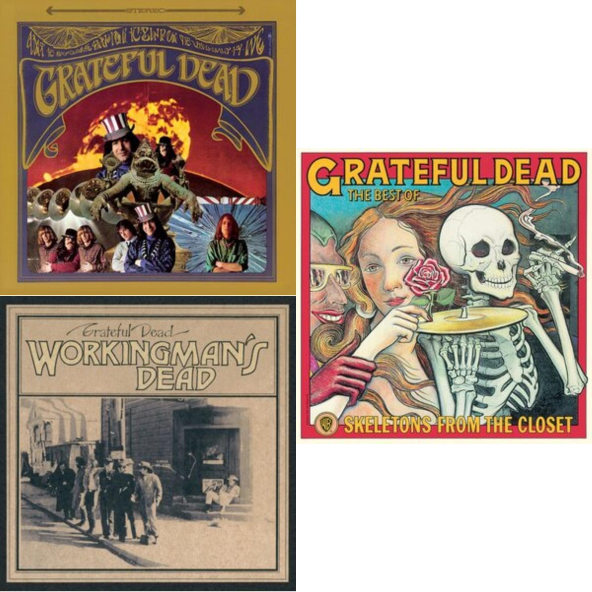 This is a 3 LP Vinyl SKU bundle.
1.This LP Vinyl is brand new.Format: LP VinylThis item's title is: Grateful DeadArtist: Grateful DeadLabel: GRATEFUL DEAD PRODUCTIONBarcode: 603497846627Release Date: 10/30/2020
2.This LP Vinyl is brand new.