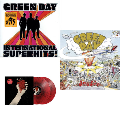 International Superhits & American Idiot (2LP/Red & Black Splatter Vinyl) & Dookie