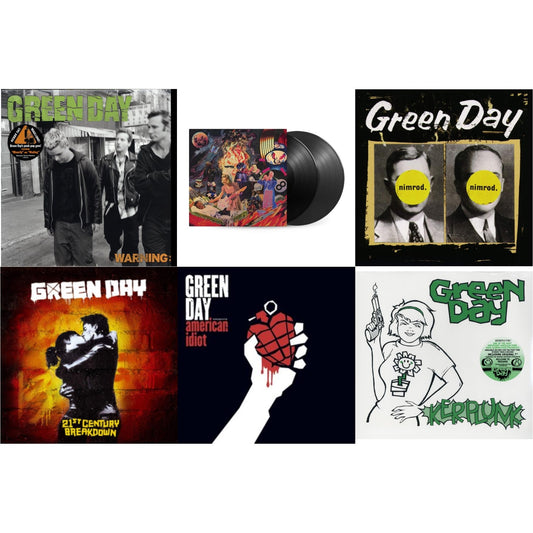 Warning & Insomniac (25Th Anniversary/2LP) & Nimrod & 21St Century Breakdown & American Idiot (W/Poster) & Kerplunk (120G/7Inch Single)