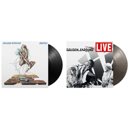 This is a 2 LP Vinyl SKU bundle.
1.This LP Vinyl is brand new.Format: LP VinylMusic Style: Classic RockThis item's title is: Switch (180G/Insert/Import)Artist: Golden EarringLabel: MUSIC ON VINYLBarcode: 8719262020245Release Date: 7/9/2021
2.This LP Vinyl is brand new.