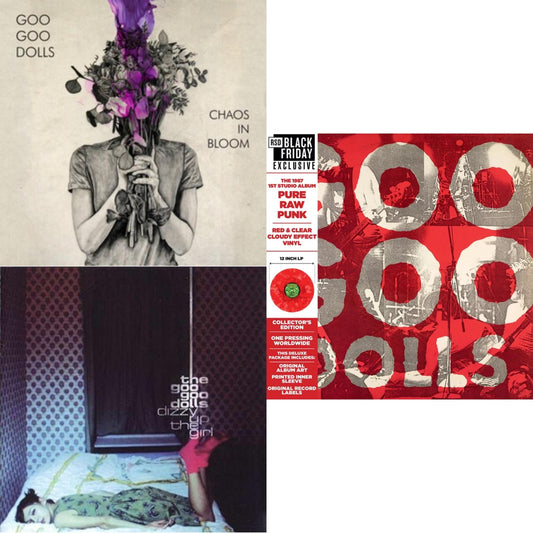 Chaos In Bloom & Dizzy Up The Girl & Goo Goo Dolls (Red & Clear Cloud LP Vinyl)