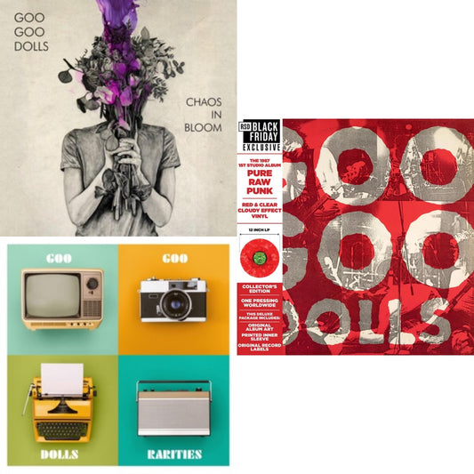 Chaos In Bloom & Rarities & Goo Goo Dolls (Red & Clear Cloud LP Vinyl)