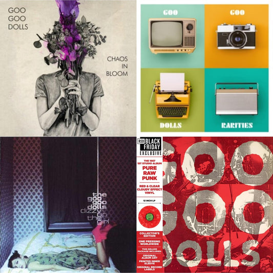 Chaos In Bloom & Rarities & Dizzy Up The Girl & Goo Goo Dolls (Red & Clear Cloud LP Vinyl)