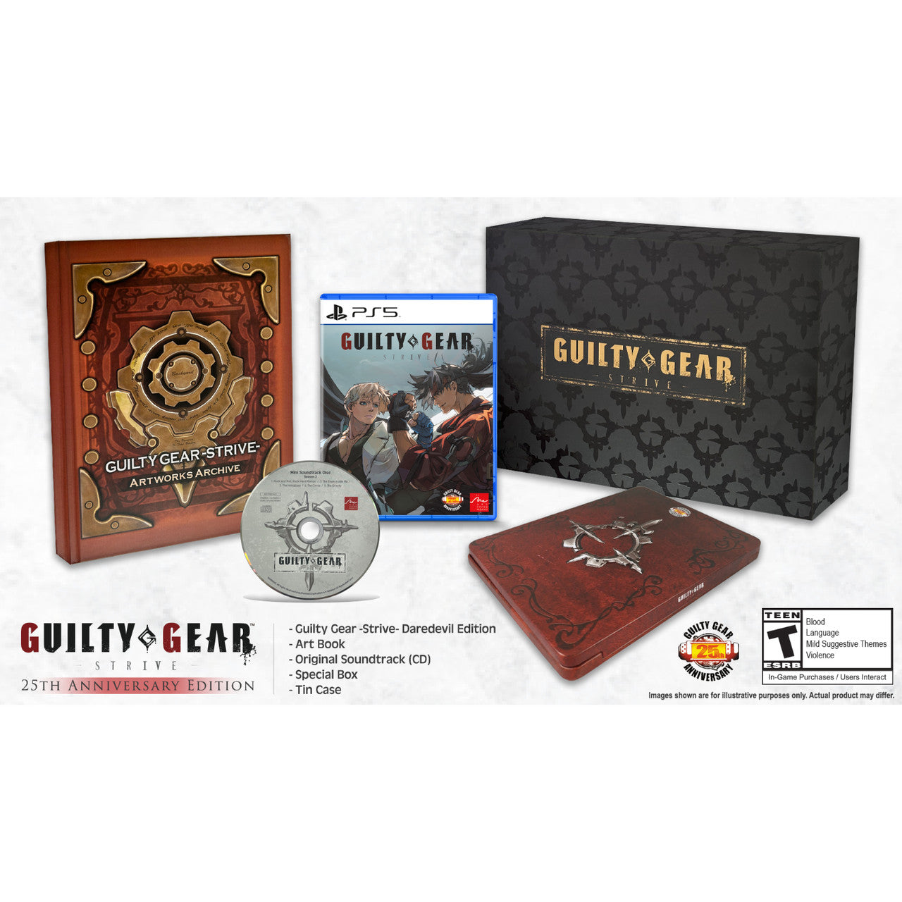 Koei Tecmo - Guilty Gear Strive: 25th Anniversary Edition - – Book ...