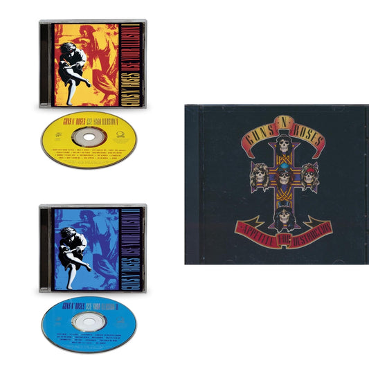 This is a 3 CD SKU bundle.
1.This CD is brand new.Format: CDThis item's title is: Use Your Illusion I (X)Artist: Guns N' RosesLabel: GEFFENBarcode: 602445125708Release Date: 11/11/2022
2.This CD is brand new.
