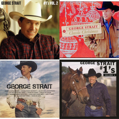 This is a 4 LP Vinyl SKU bundle.
1.This LP Vinyl is brand new.Format: LP VinylMusic Style: CountryThis item's title is: #1'S Volume 2 (Tan LP Vinyl)Artist: George StraitLabel: MCA NASHVILLEBarcode: 602445816101Release Date: 10/27/2023
2.This LP Vinyl is brand new.