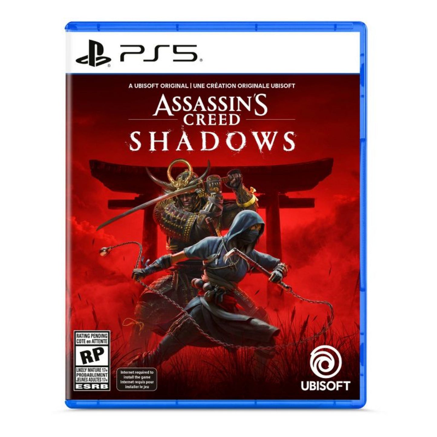 This is brand new.Experience an epic historical action-adventure story set in feudal Japan! Become a lethal shinobi Assassin and a powerful legendary samurai as you explore a beautiful open world in a time of chaos.