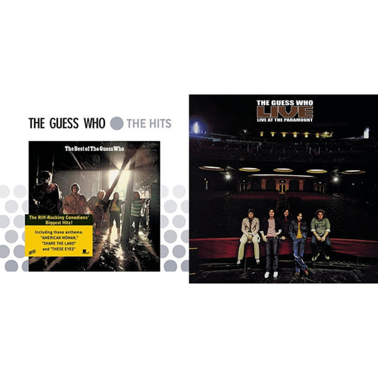 This is a 2 CD SKU bundle.
1.This CD is brand new.Format: CDMusic Style: Classic RockThis item's title is: Best Of Guess WhoArtist: Guess WhoLabel: LEGACYBarcode: 828767592428Release Date: 1/17/2006
2.This CD is brand new.