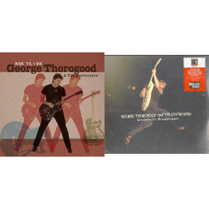 This is a 2 LP Vinyl SKU bundle.
1.This LP Vinyl is brand new.Format: LP VinylThis item's title is: Ride 'Til I Die (Limited LP/CD)Artist: George & The Destroyers ThorogoodLabel: EARMUSICBarcode: 4029759137405Release Date: 12/4/2020
2.This LP Vinyl is brand new.