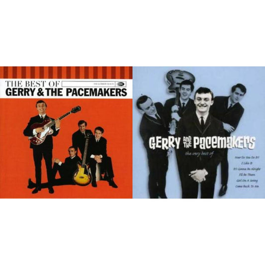 This is a 2 CD SKU bundle.
1.This CD is brand new.Format: CDThis item's title is: Very Best OfArtist: Gerry & The PacemakersLabel: Rock/PopBarcode: 724347483929Release Date: 5/2/2005
2.This CD is brand new.