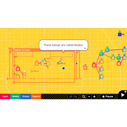 This is brand new.Programming made fun with help from the minds at Nintendo

Turn gaming time into learning time with the Game Builder Garage™ software. Kids can learn how to make their own games with guided lessons created by Nintendo.