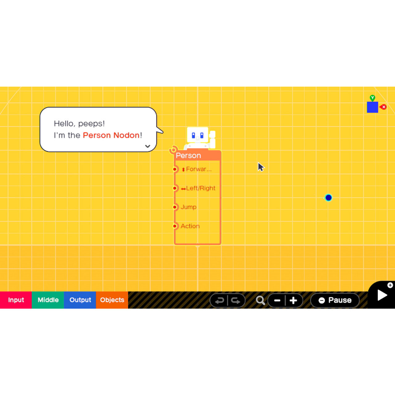 This is brand new.Programming made fun with help from the minds at Nintendo

Turn gaming time into learning time with the Game Builder Garage™ software. Kids can learn how to make their own games with guided lessons created by Nintendo.