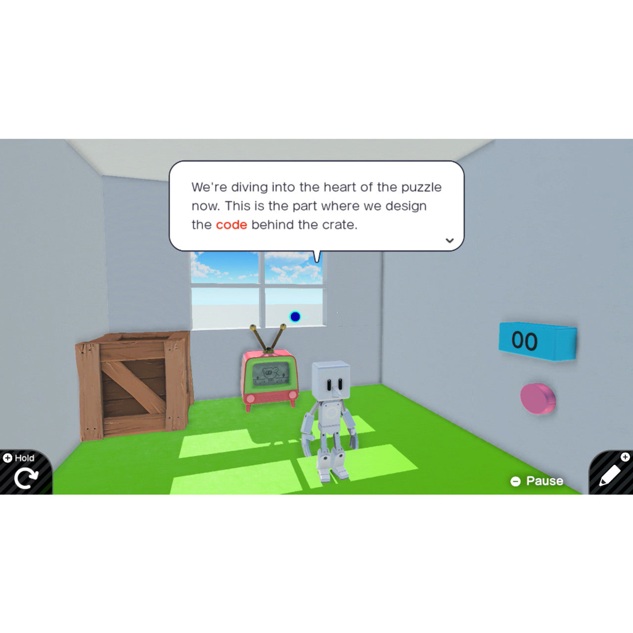 This is brand new.Programming made fun with help from the minds at Nintendo

Turn gaming time into learning time with the Game Builder Garage™ software. Kids can learn how to make their own games with guided lessons created by Nintendo.