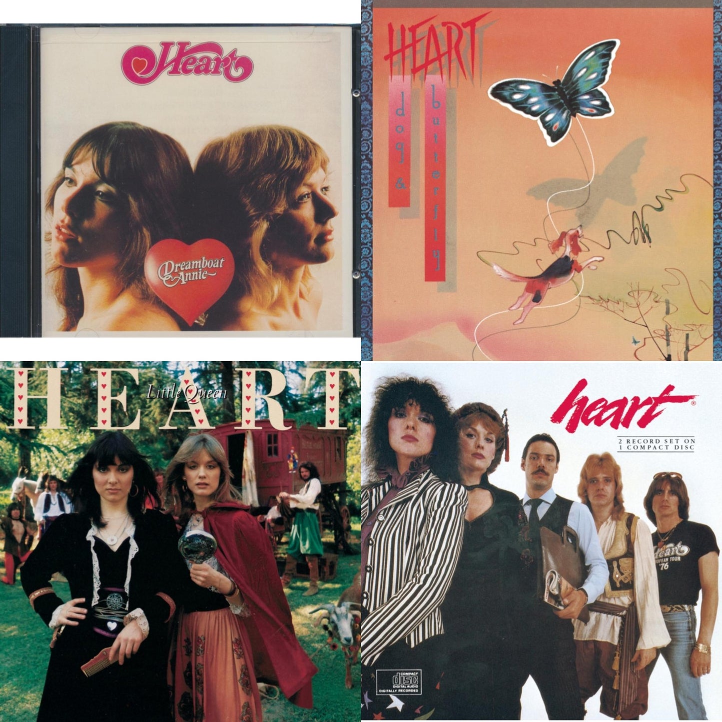 Dreamboat Annie & Dog & Butterfly & Little Queen & Greatest Hits