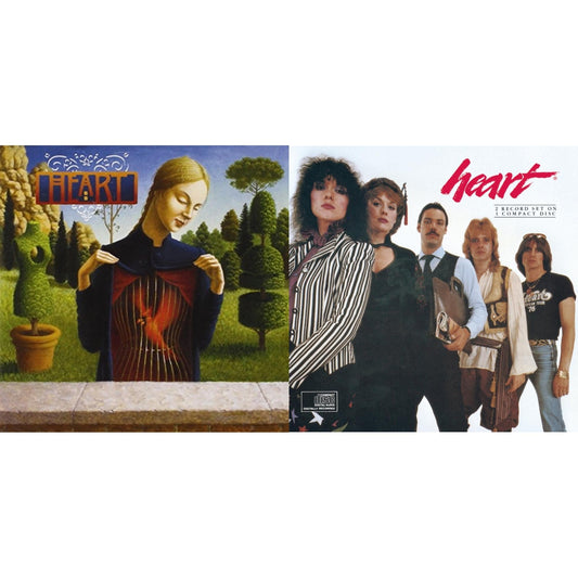 This is a 2 CD SKU bundle.
1.This CD is brand new.Format: CDMusic Style: BreakbeatThis item's title is: Greatest HitsArtist: HeartLabel: LEGACYBarcode: 074646901526Release Date: 8/25/1998
2.This CD is brand new.