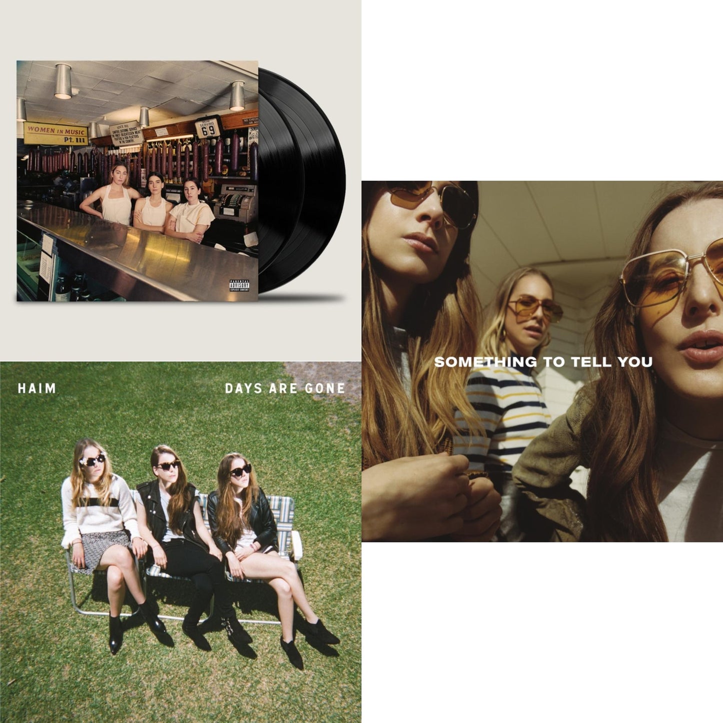 Women In Music Pt. Iii (X) (140G/2LP/Dl Insert) & Days Are Gone (2LP/180G/Dl Card) & Something To Tell You (2LP/140G/Dl Code)