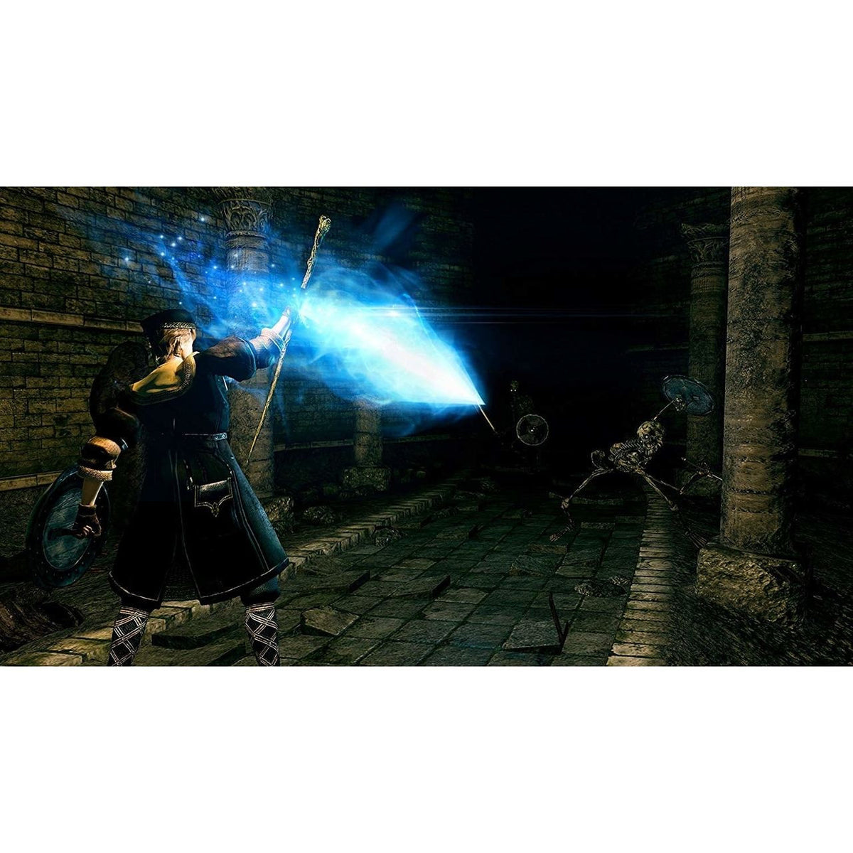 This is brand new.Then, there was fire. Re-experience the critically acclaimed, genre-defining game that started it all. Beautifully remastered, return to Lordran in stunning detail. DARK SOULS: REMASTERED includes the main game plus the Artorias of the Abyss DLC.