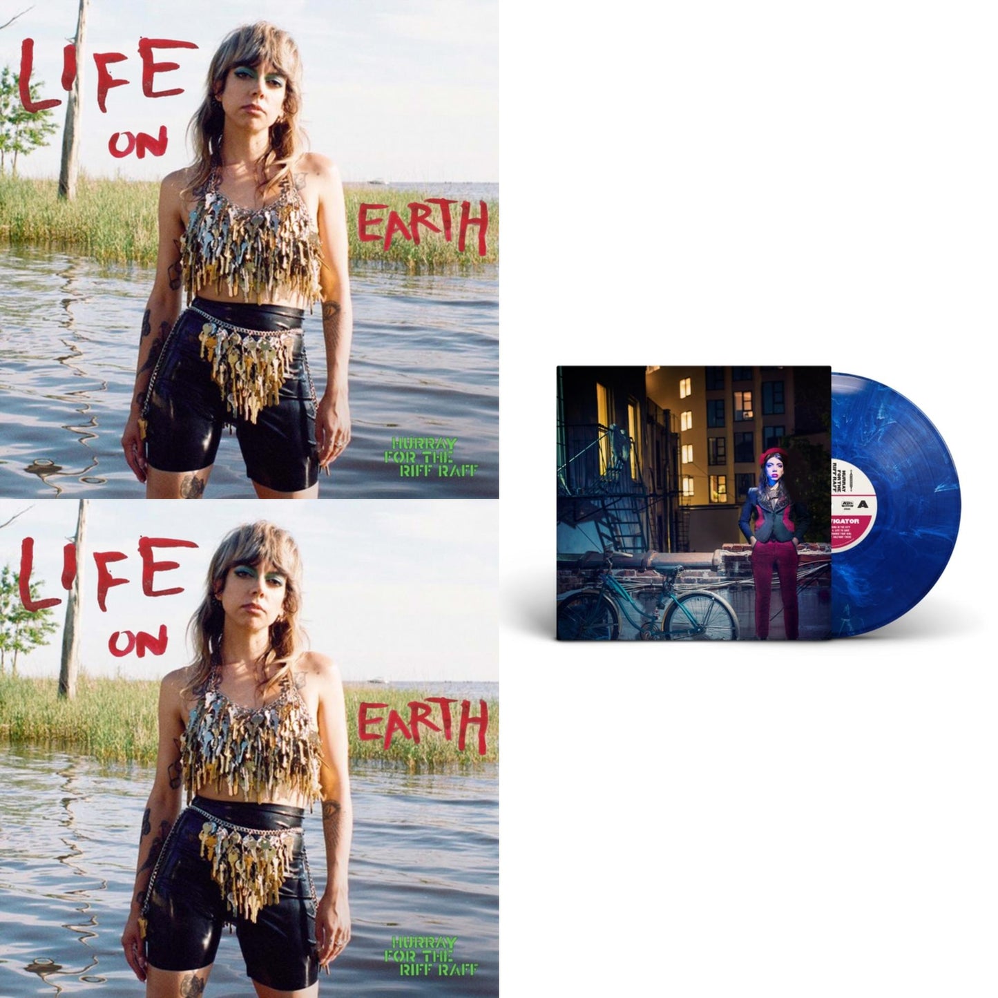 Life On Earth & Life On Earth (Clear LP Vinyl) (I) & Navigator (Frosted Blue LP Vinyl)