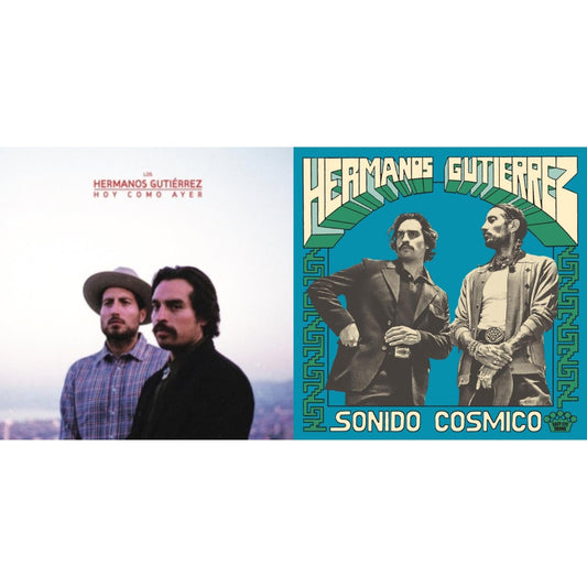This is a 2 LP Vinyl SKU bundle.
1.This LP Vinyl is brand new.Format: LP VinylMusic Style: SoulThis item's title is: Hoy Como Ayer (Desert Dawn LP Vinyl)Artist: Hermanos GutierrezLabel: Not On LabelBarcode: 600385308410Release Date: 10/11/2024
2.This LP Vinyl is brand new.