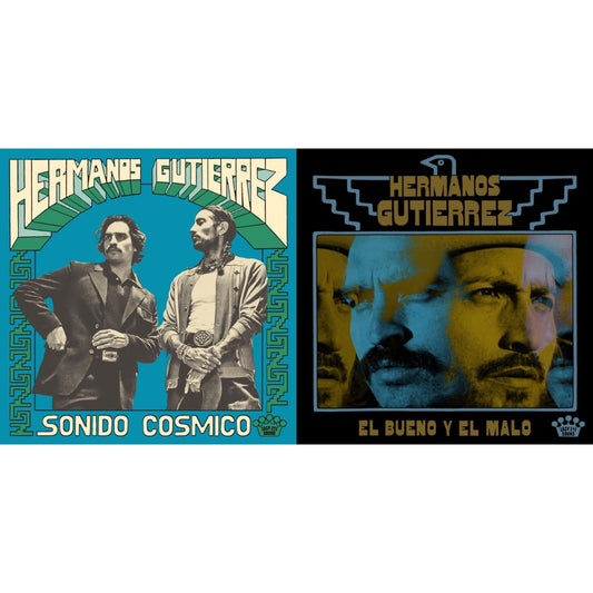 This is a 2 LP Vinyl SKU bundle.
1.This LP Vinyl is brand new.Format: LP VinylThis item's title is: Sonido CosmicoArtist: Hermanos GutierrezBarcode: 888072592841Release Date: 6/14/2024
2.This LP Vinyl is brand new.