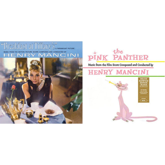 Breakfast At Tiffany's Ost (Limited/180G/Dmm/Transparent Blue Colored LP Vinyl) & Pink Panther