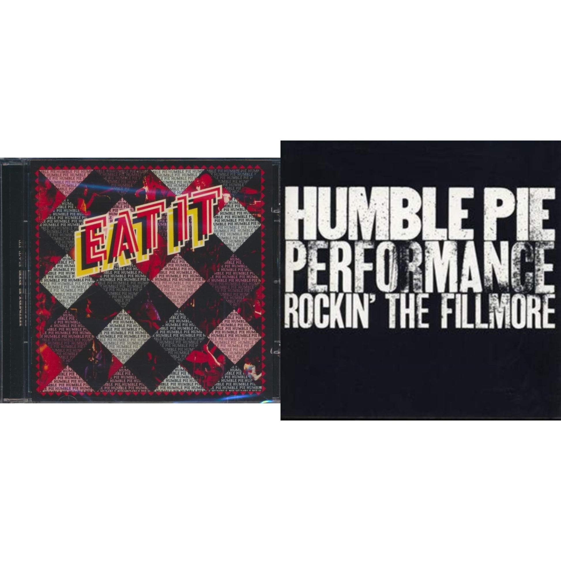 This is a 2 CD SKU bundle.
1.This CD is brand new.Format: CDThis item's title is: Eat ItArtist: Humble PieLabel: LEMONBarcode: 5013929780422Release Date: 4/2/2012
2.This CD is brand new.