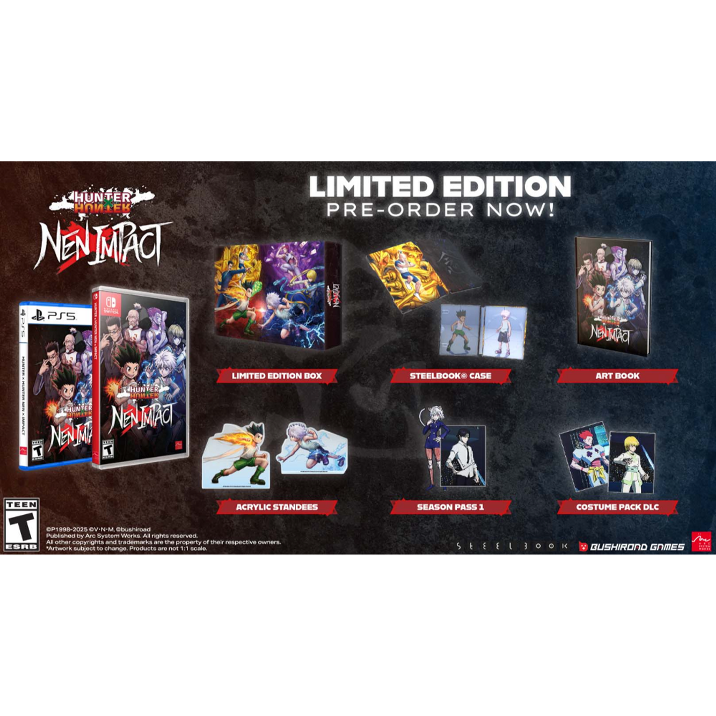 HUNTER×HUNTER NEN×IMPACT: Limited Edition - PS5