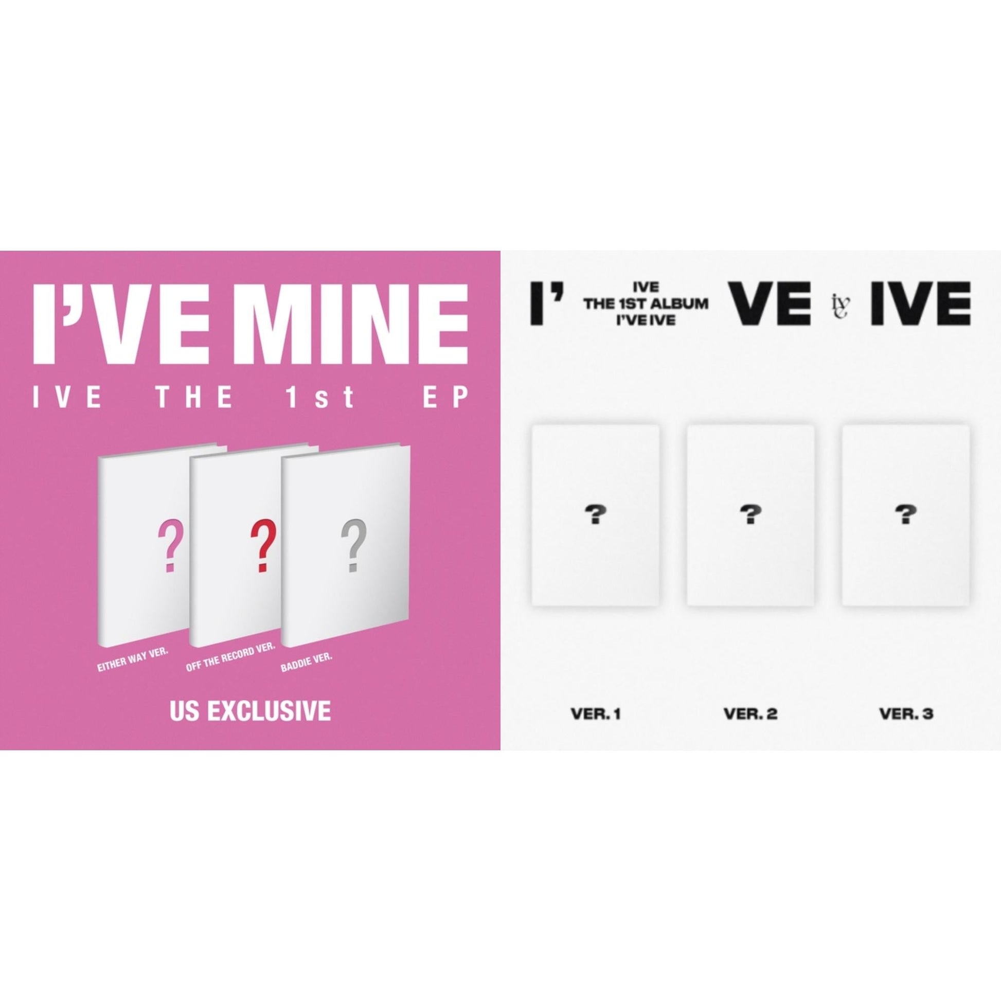 This is a 2 CD SKU bundle.
1.This CD is brand new.Format: CDThis item's title is: I've MineArtist: IveBarcode: 197189951220Release Date: 11/17/2023
2.This CD is brand new.Format: CDMusic Style: Dance-popThis item's title is: I've Ive: Vol.