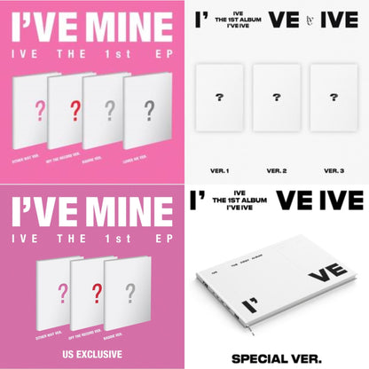 This is a 4 CD SKU bundle.
1.This CD is brand new.Format: CDThis item's title is: I've Mine 1St EpArtist: IveBarcode: 8804775367021Release Date: 10/13/2023
2.This CD is brand new.Format: CDMusic Style: Dance-popThis item's title is: I've Ive: Vol.