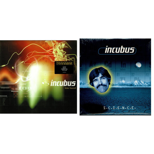 This is a 2 LP Vinyl SKU bundle.
1.This LP Vinyl is brand new.Format: LP VinylMusic Style: Alternative RockThis item's title is: Make Yourself (2LP/180G)Artist: IncubusLabel: EpicBarcode: 887654040916Release Date: 1/8/2013
2.This LP Vinyl is brand new.