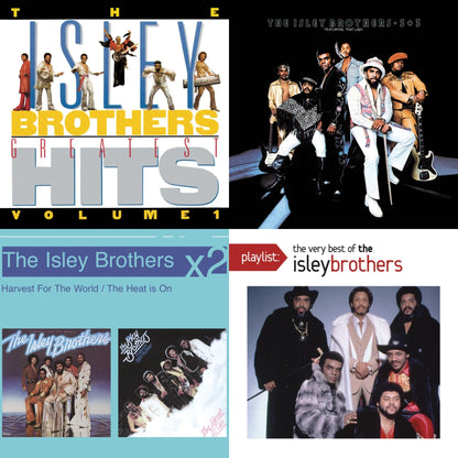 Isley Brothers Greatest Hits Vol.1 & 3 Plus 3 & Harvest For The World & Playlist: Very Best Of Isley Brothers