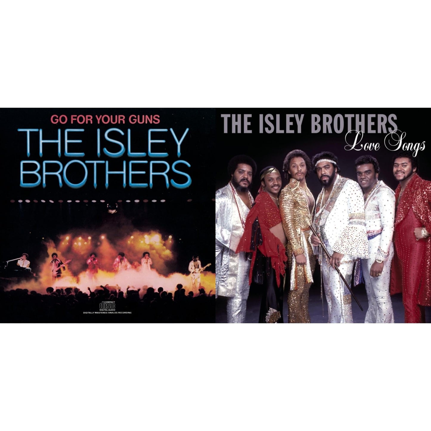 This is a 2 CD SKU bundle.
1.This CD is brand new.Format: CDMusic Style: SoulThis item's title is: Go For Your GunsArtist: Isley BrothersLabel: SONY SPECIAL MARKETINGBarcode: 886972389424Release Date: 2/5/2008
2.This CD is brand new.