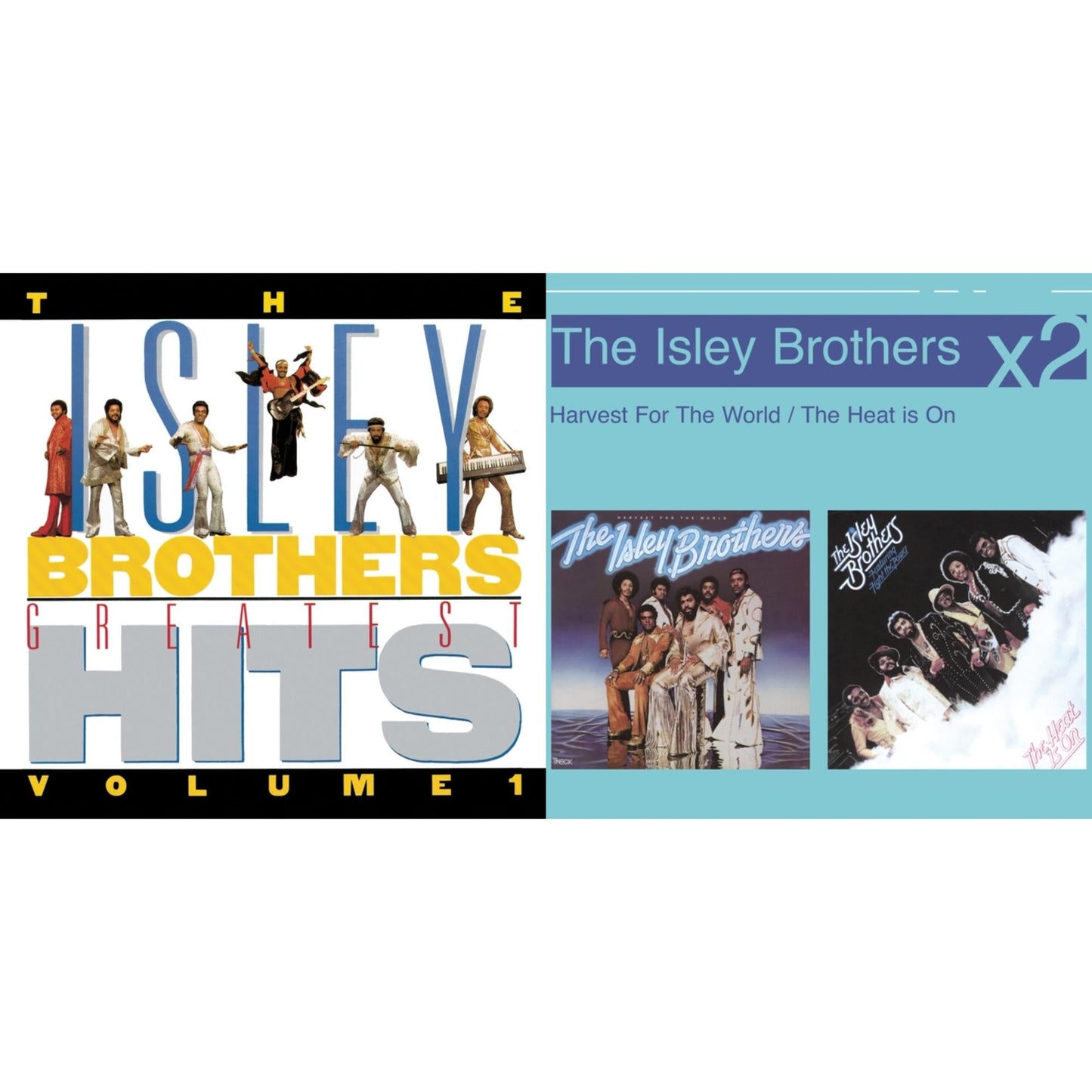 This is a 2 CD SKU bundle.
1.This CD is brand new.Format: CDMusic Style: SoulThis item's title is: Isley Brothers Greatest Hits Vol.1Artist: Isley BrothersLabel: T-NeckBarcode: 696998619821Release Date: 3/26/2002
2.This CD is brand new.