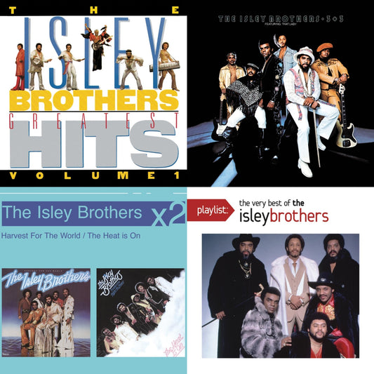 Isley Brothers Greatest Hits Vol.1 & 3 Plus 3 & Heat Is On & Playlist: Very Best Of Isley Brothers