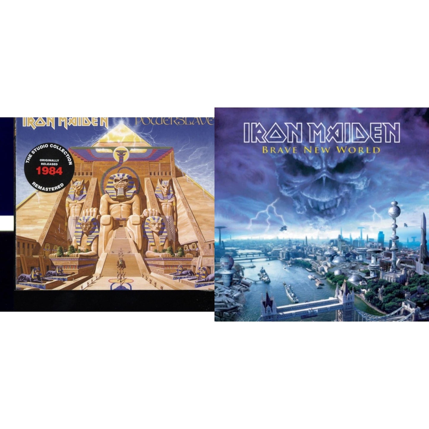 This is a 2 CD SKU bundle.
1.This CD is brand new.Format: CDMusic Style: Heavy MetalThis item's title is: PowerslaveArtist: Iron MaidenLabel: SANCTUARY RECORDSBarcode: 4050538427028Release Date: 3/29/2019
2.This CD is brand new.