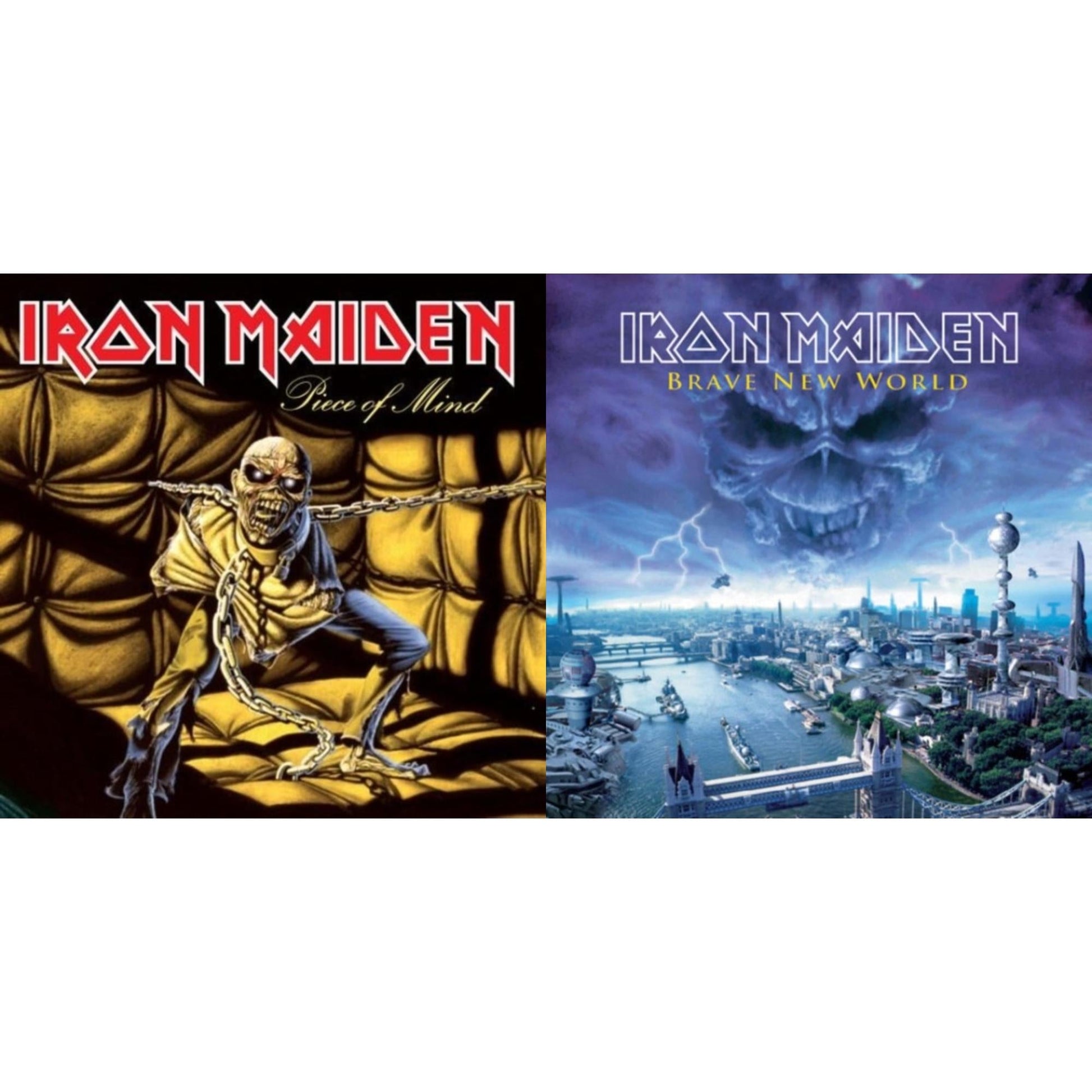 This is a 2 CD SKU bundle.
1.This CD is brand new.Format: CDMusic Style: Heavy MetalThis item's title is: Piece Of MindArtist: Iron MaidenLabel: SANCTUARY RECORDSBarcode: 4050538427004Release Date: 11/16/2018
2.This CD is brand new.
