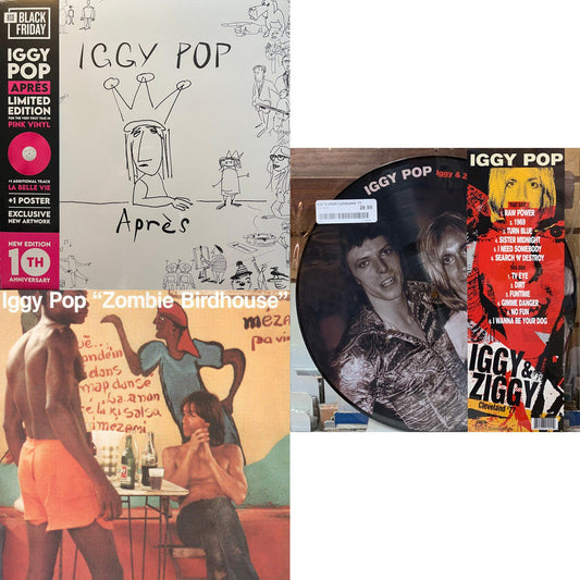 Apres (Deluxe/Pink LP Vinyl) & Zombie Birdhouse & Iggy & Ziggy: Cleveland 77