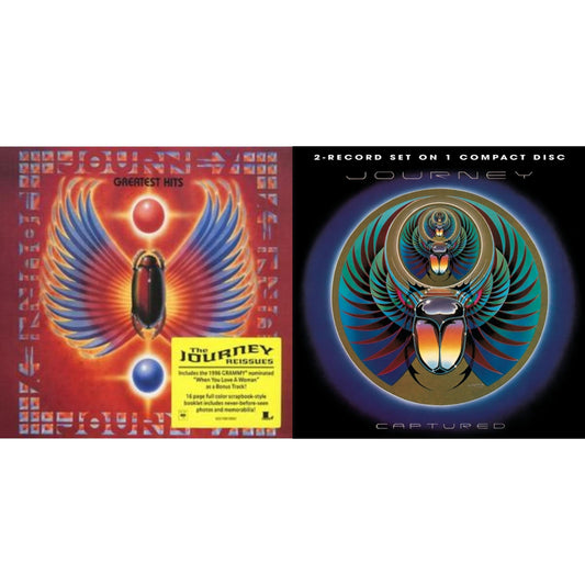 Journey - Greatest Hits & Captured - CD Bundle