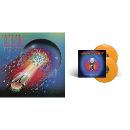 This is a 2 LP Vinyl SKU bundle.
1.This LP Vinyl is brand new.Format: LP VinylMusic Style: Pop RockThis item's title is: Escape (180G)Artist: JourneyLabel: LEGACYBarcode: 194399216316Release Date: 8/26/2022
2.This LP Vinyl is brand new.
