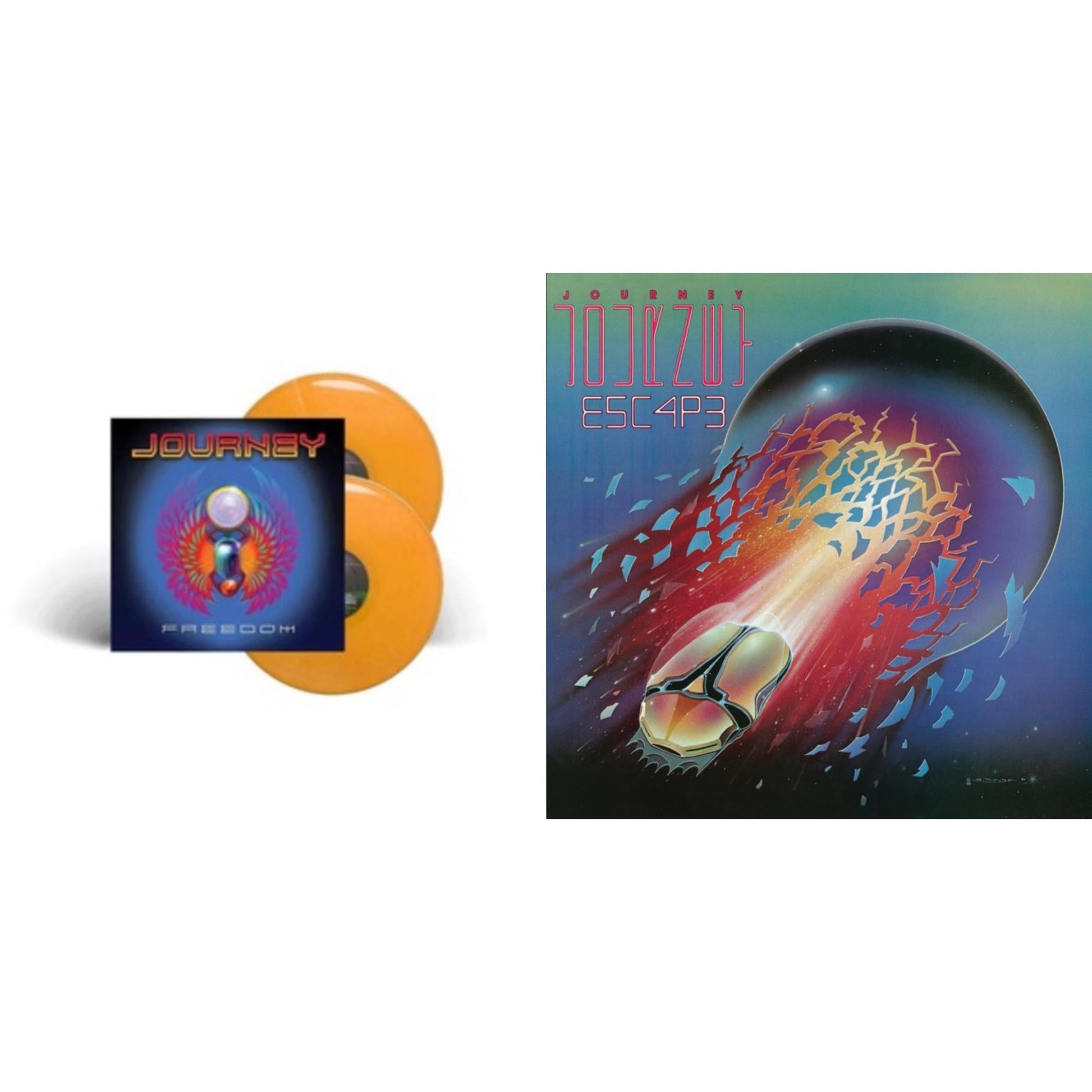 This is a 2 LP Vinyl SKU bundle.
1.This LP Vinyl is brand new.Format: LP VinylMusic Style: Pop RockThis item's title is: Escape (180G)Artist: JourneyLabel: LEGACYBarcode: 194399216316Release Date: 8/26/2022
2.This LP Vinyl is brand new.