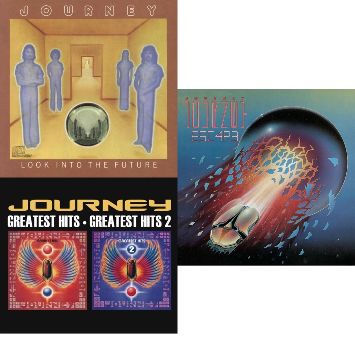 Look Into The Future & Greatest Hits 1 & 2 & Escape