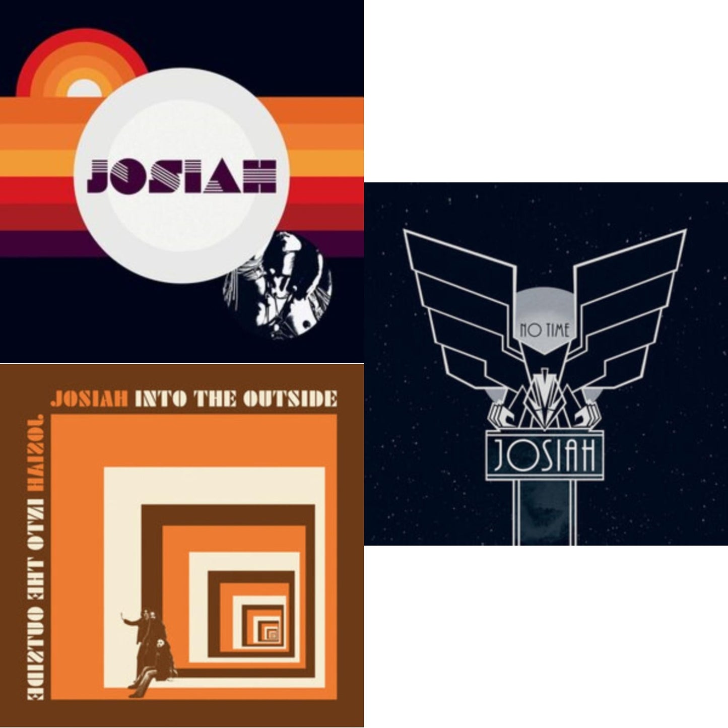 Josiah (Purple LP Vinyl) & Into The Outside (Orange LP Vinyl) & No Time (Transparent LP Vinyl)