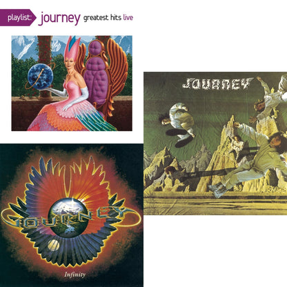 This is a 3 CD SKU bundle.
1.This CD is brand new.Format: CDThis item's title is: Playlist: Journey Greatest Hits LiveArtist: JourneyBarcode: 888751499126Release Date: 8/19/2015
2.This CD is brand new.