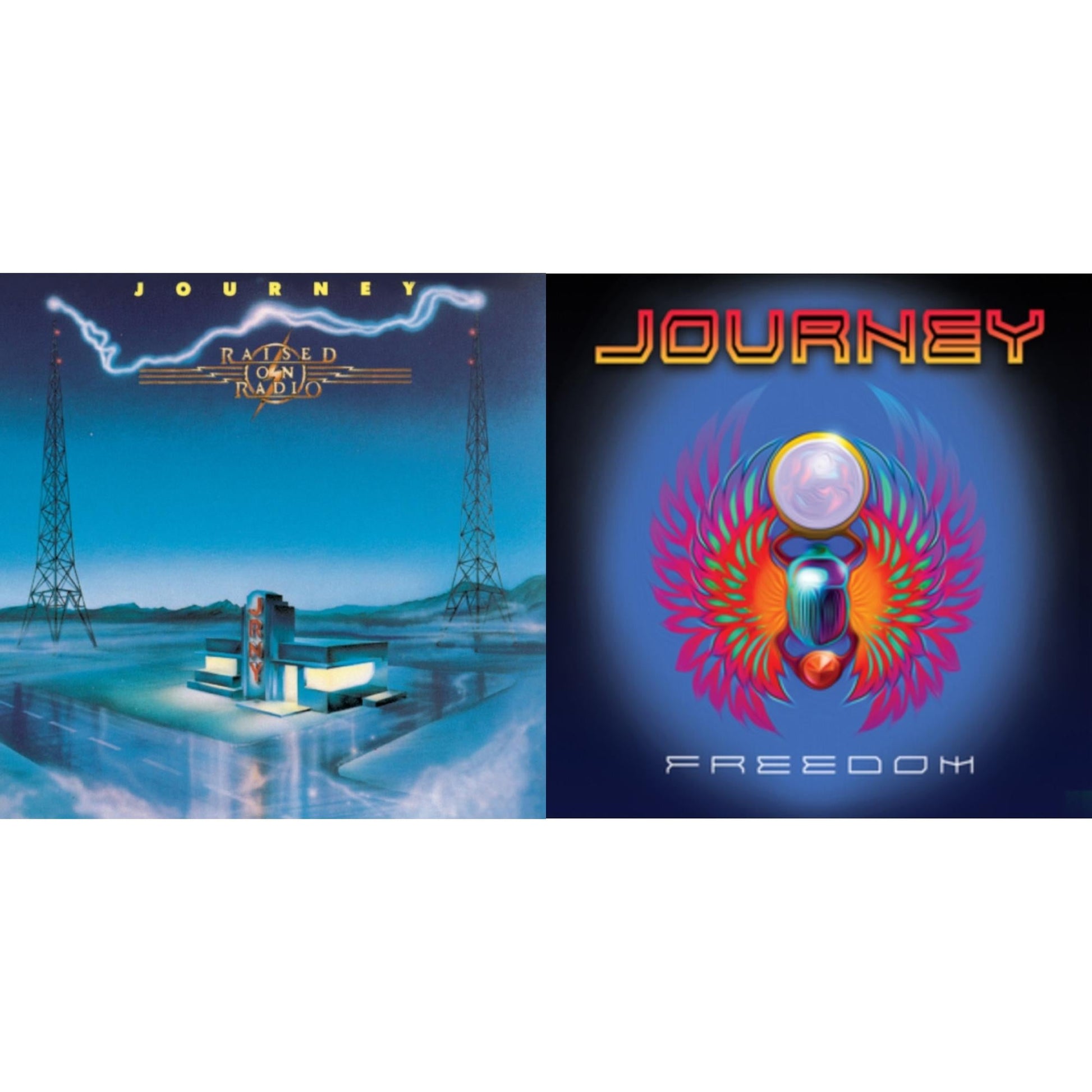 This is a 2 CD SKU bundle.
1.This CD is brand new.Format: CDMusic Style: Pop RockThis item's title is: Raised On RadioArtist: JourneyLabel: SONY SPECIAL MARKETINGBarcode: 886976880927Release Date: 3/15/2010
2.This CD is brand new.